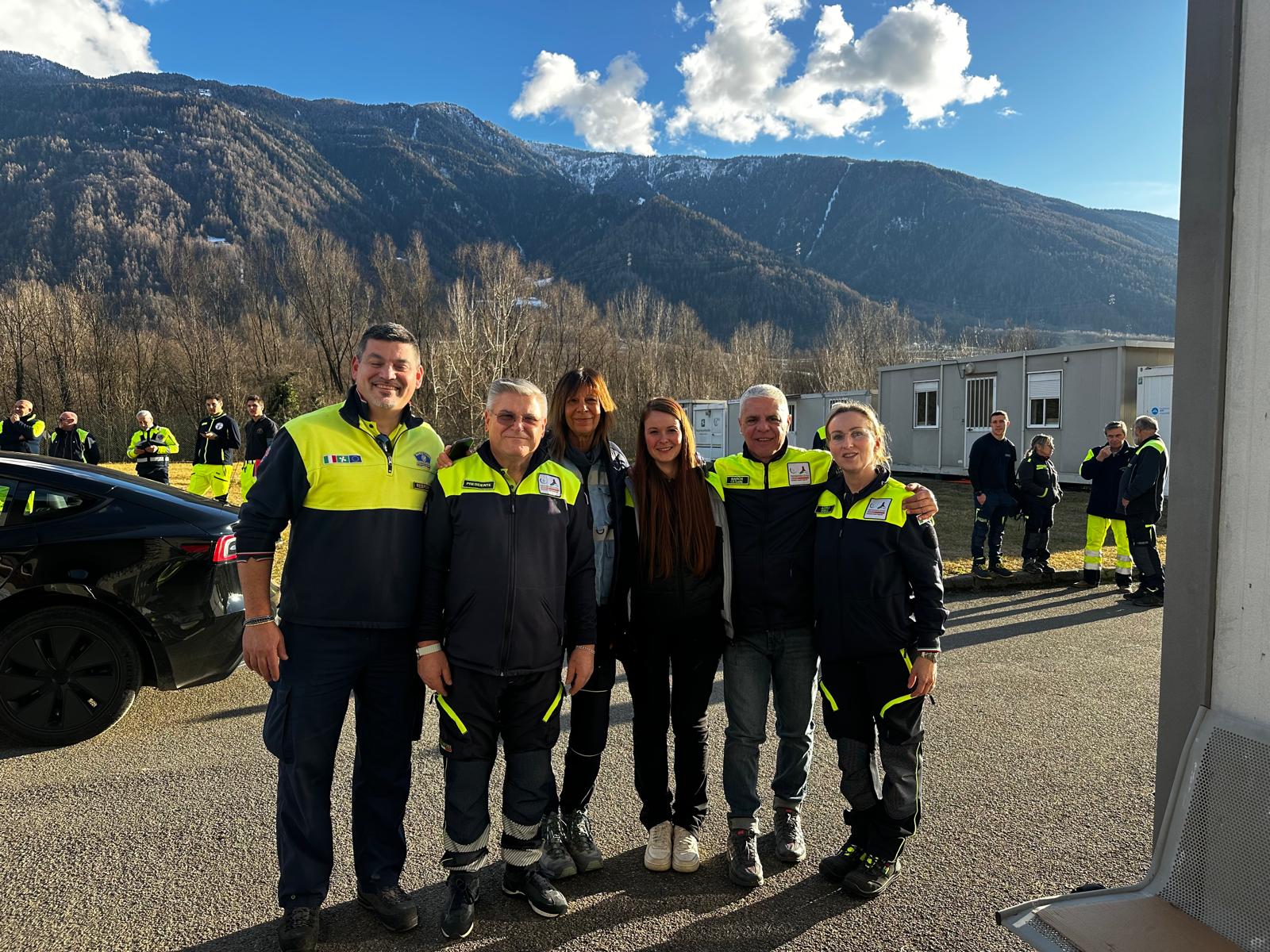 Protezione Civile in Valtellina
