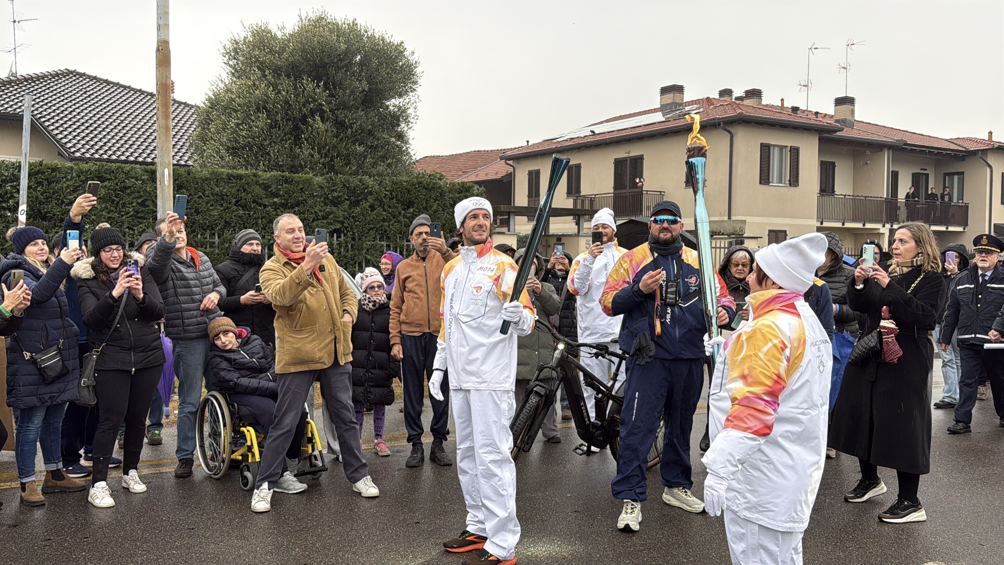 Tedofori in uscita da Magenta