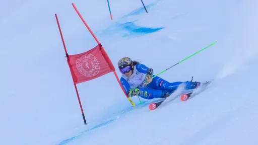 Federica Brignone in allenamento