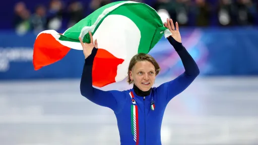 Arianna Fontana in festa