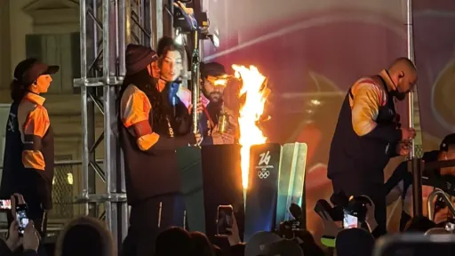 Braciere in piazza Duomo